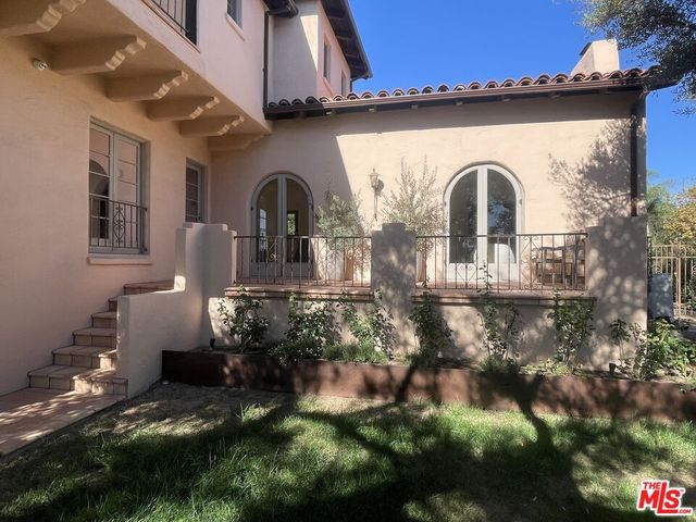a view of a street with houses