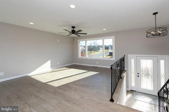 a very nice looking room with a large window