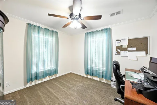 a view of a porch with wooden floor and outdoor space