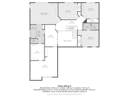a picture of a floor plan