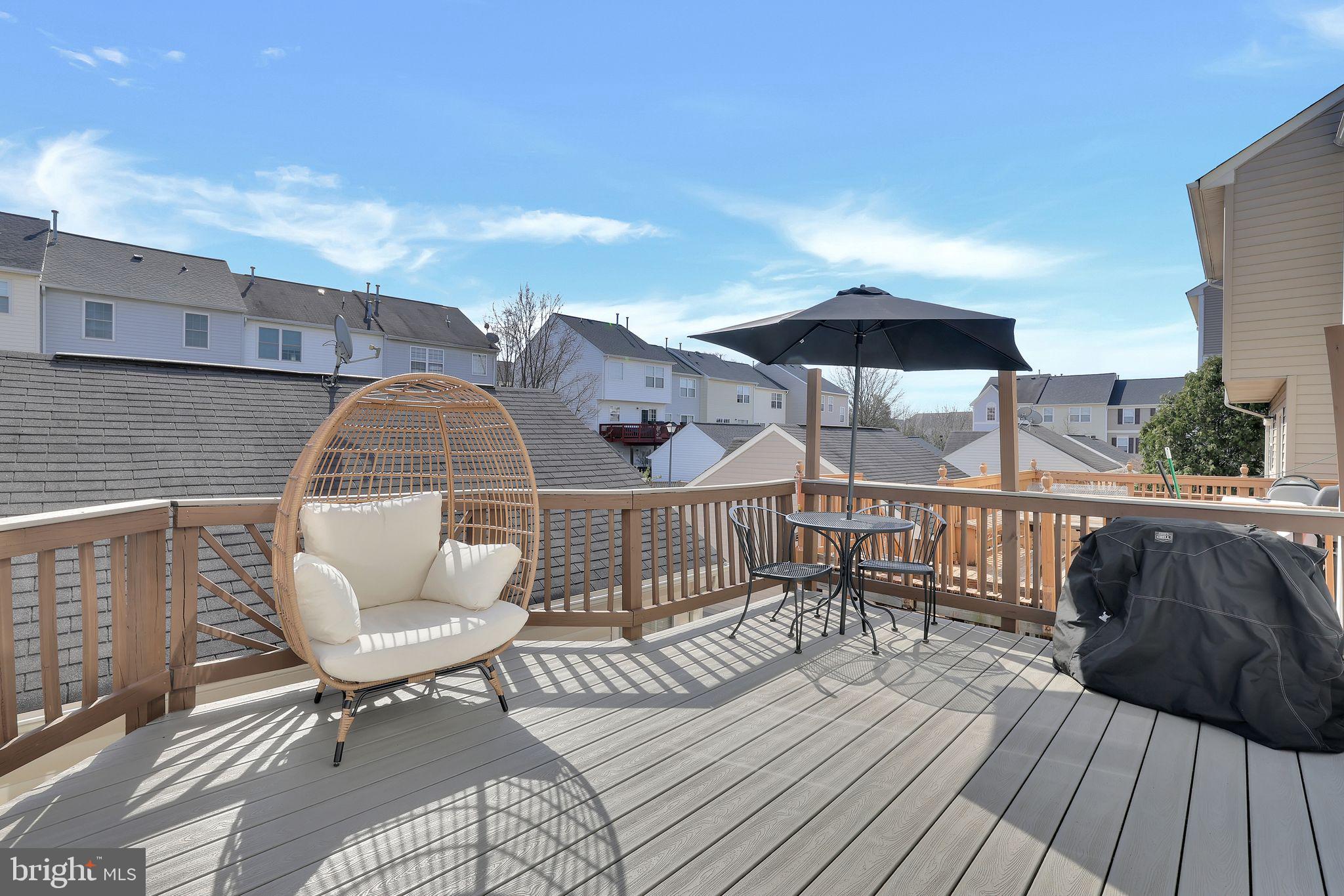 22952 Regent Terrace Sterling, VA 20166 - Photo 6 of 64 a view of a chairs on the roof deck