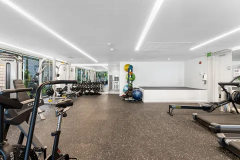 a view of city with tall buildings