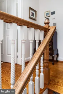 a view of a wooden deck