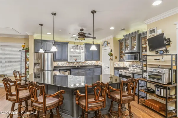 a view of a dining room and livingroom