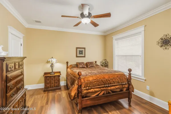 a view of a lobby with furniture and floor to ceiling window