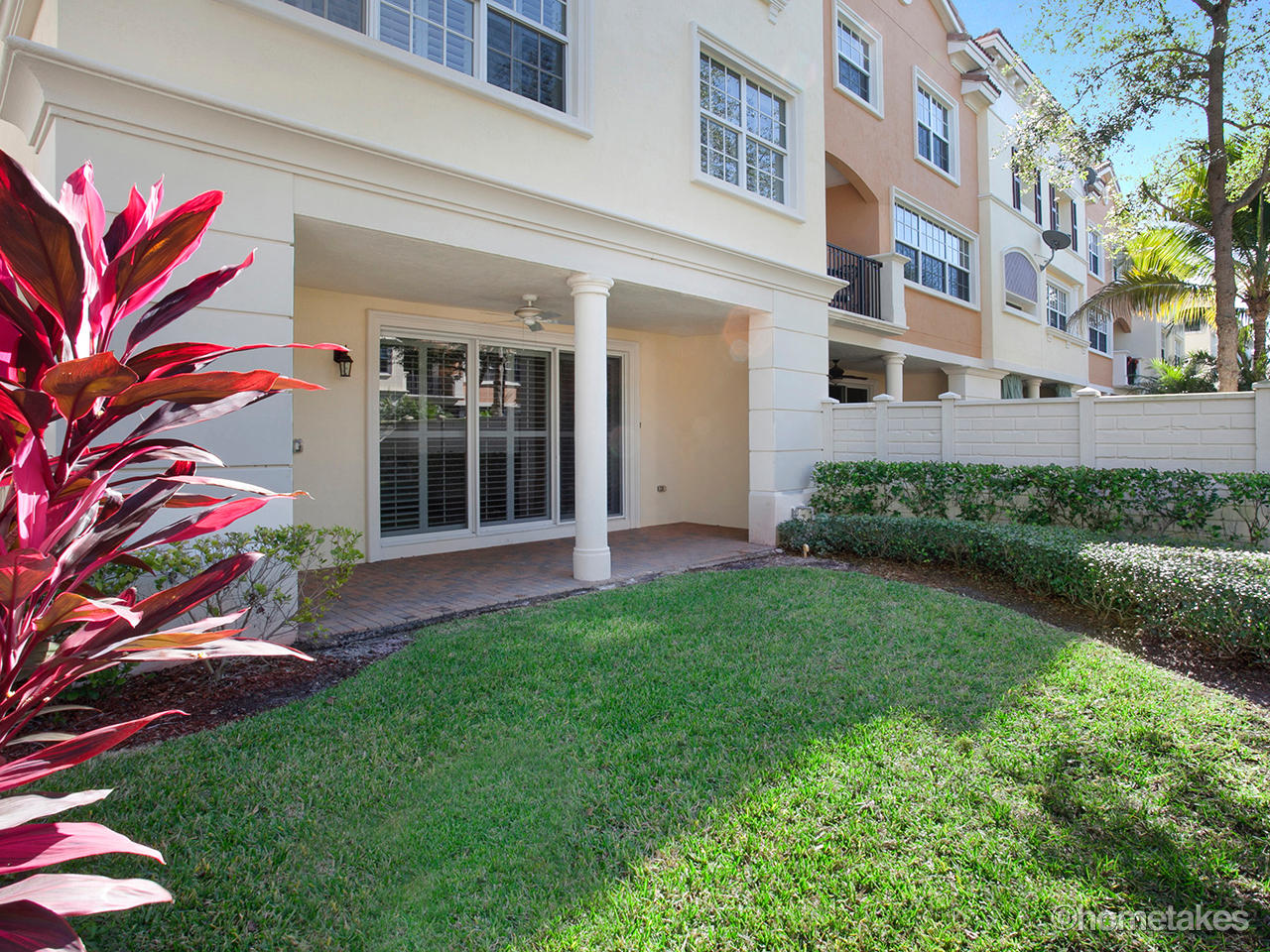5615 Northeast Trieste Way Boca Raton, FL 33487 - Photo 30 of 45 Fenced Backyard & Lanai