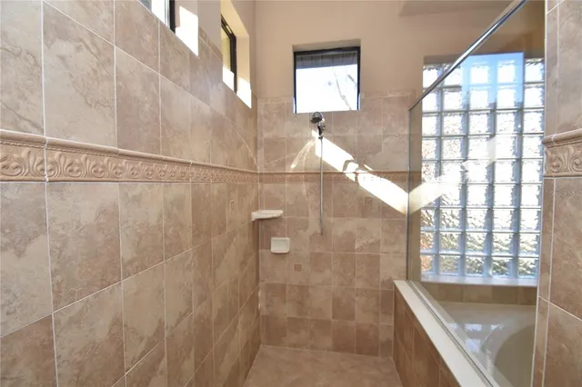 a view of a room with empty racks