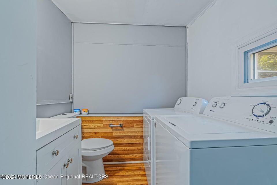 1 Dolphin Way Waretown, NJ 08758 - Photo 5 of 15 a utility room with dryer and washer