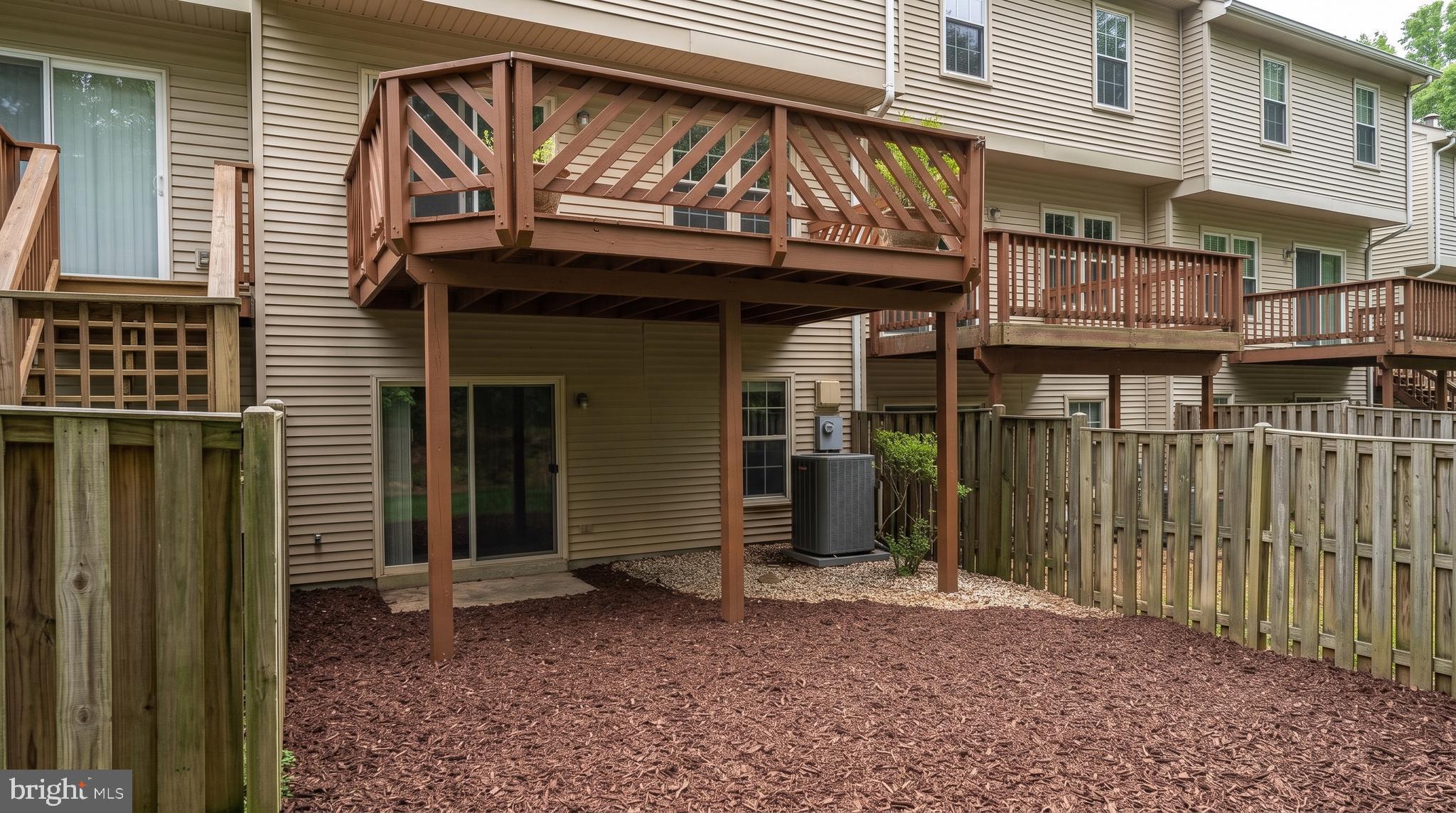 8902 Winding Hollow Way Springfield, VA 22152 - Photo 27 of 34 Walkout rear yard for relaxing or grilling.