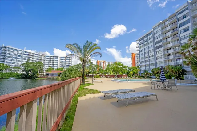 a view of a city with tall buildings