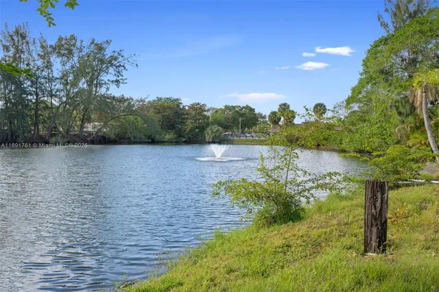 a view of a lake with a lake
