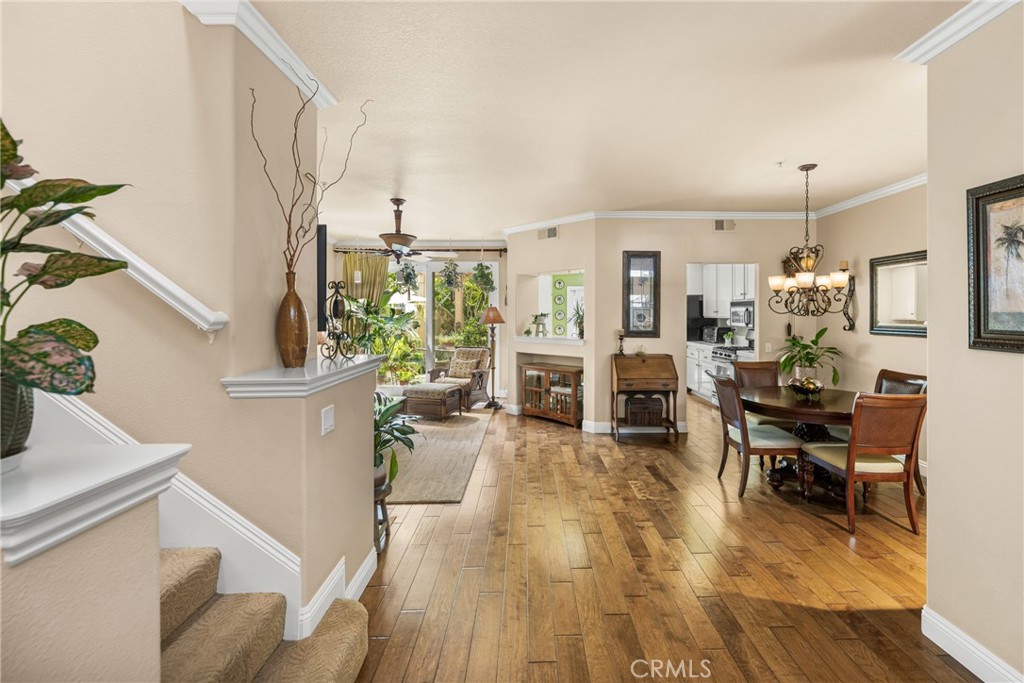 2370 Tryall Tustin, CA 92782 - Photo 3 of 36 a living room with furniture and wooden floor