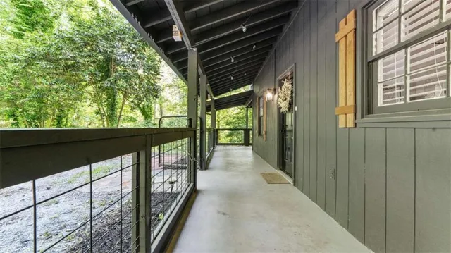 a view of an entryway