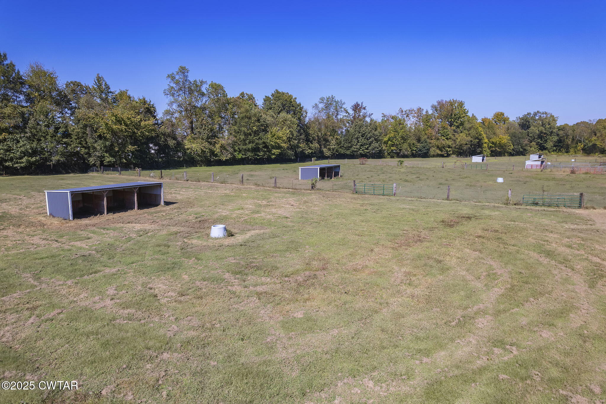 130 Cooper Anderson Road Jackson, TN 38305 - Photo 37 of 46 a backyard of a house with lots of green space