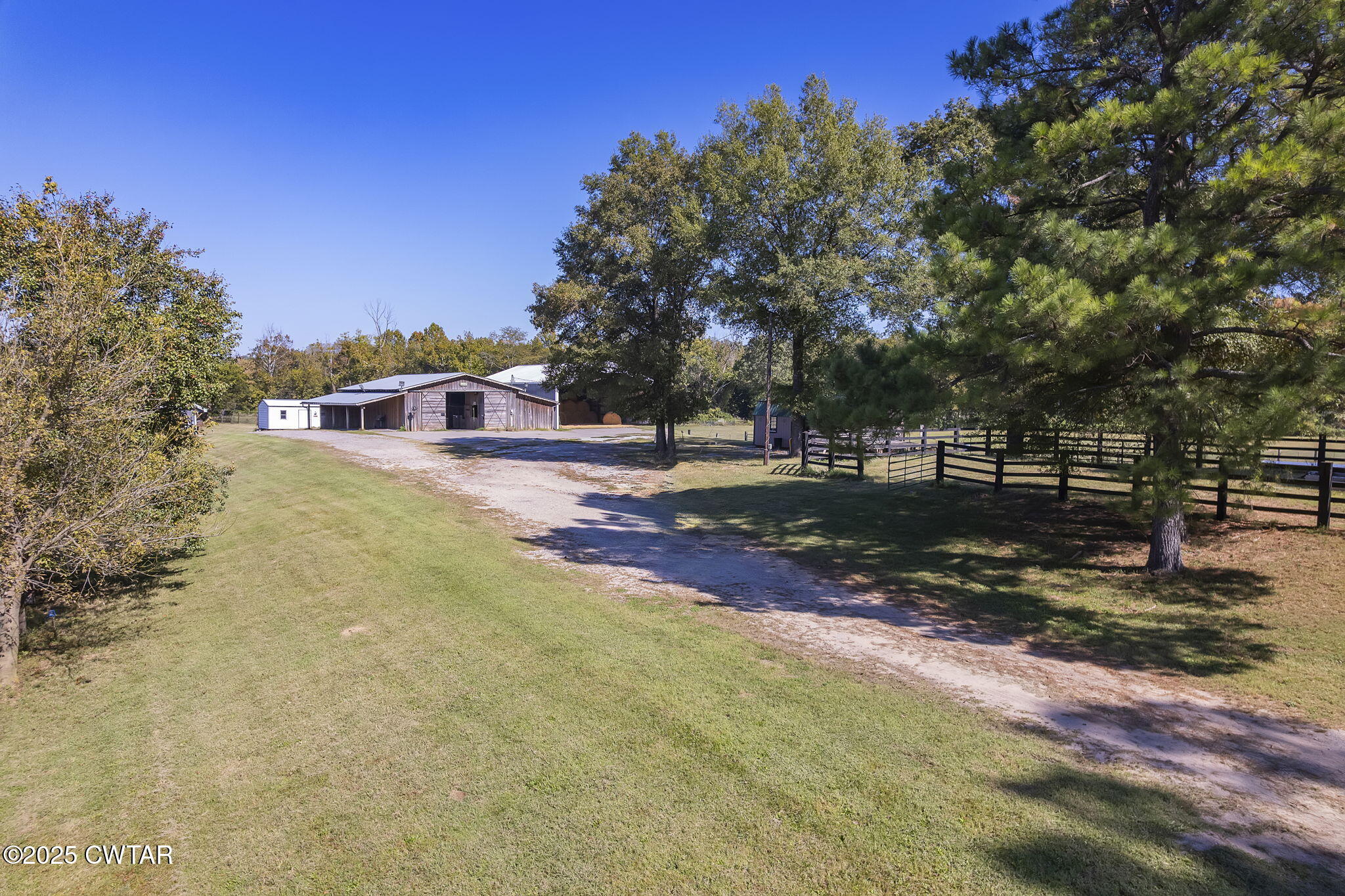 130 Cooper Anderson Road Jackson, TN 38305 - Photo 38 of 46 a view of a yard with swimming pool