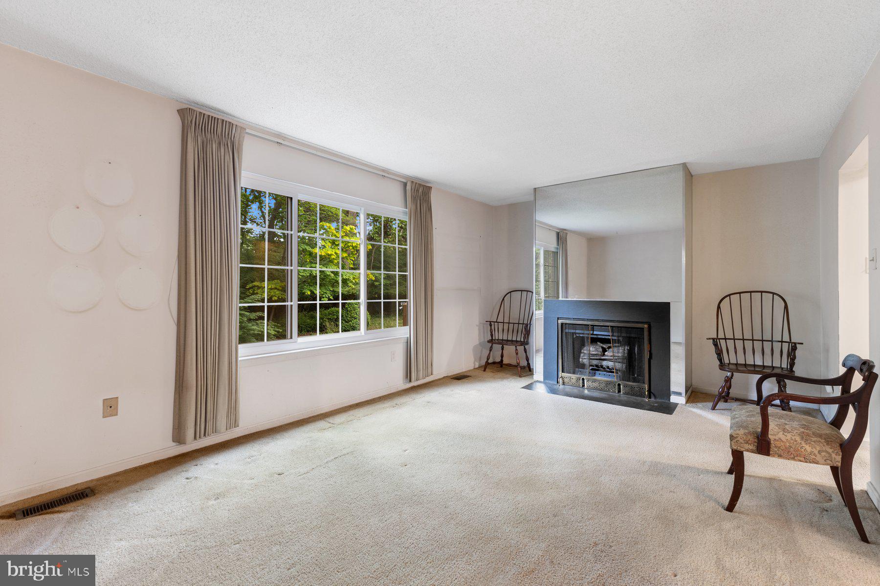 11337 Baroque Road Silver Spring, MD 20901 - Photo 8 of 29 a view of a livingroom with a fireplace and a window