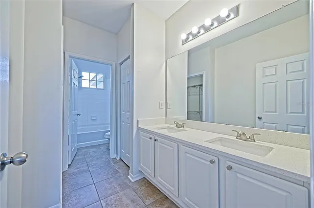 a view of a garden with a bench