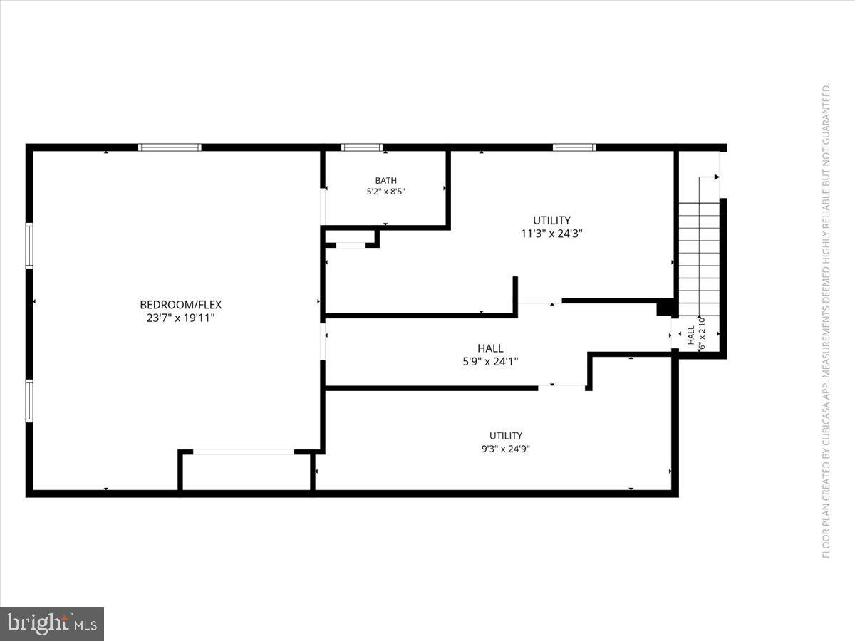22 West Dale Road Wilmington, DE 19810 - Photo 35 of 35 Floor plan of the lower level