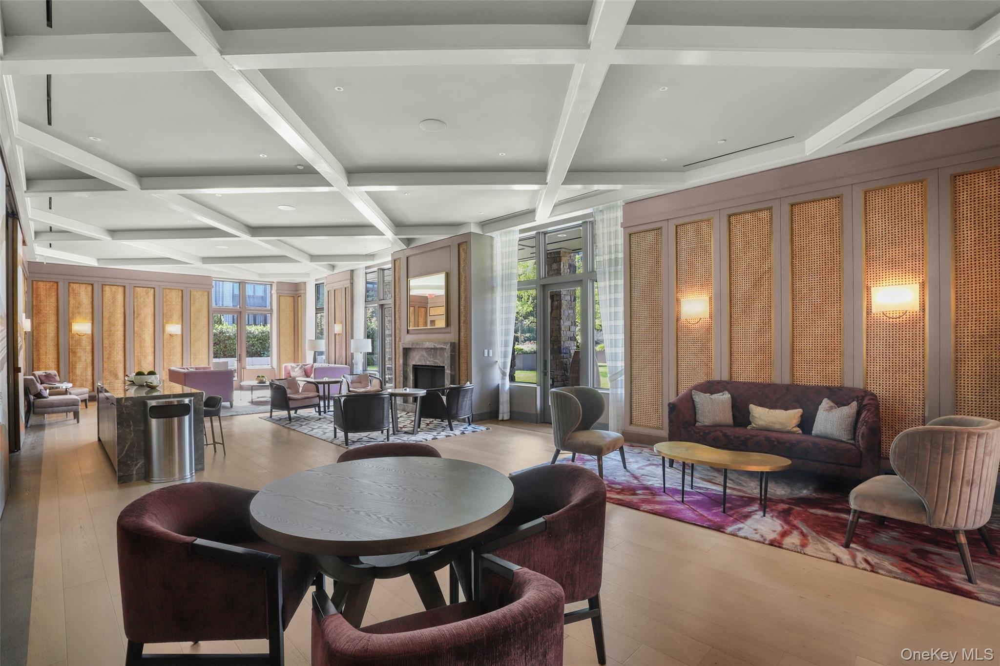 120 Old Post Road, Unit PHB301 Rye, NY 10580 - Photo 27 of 30 a living room with furniture a rug and a large window