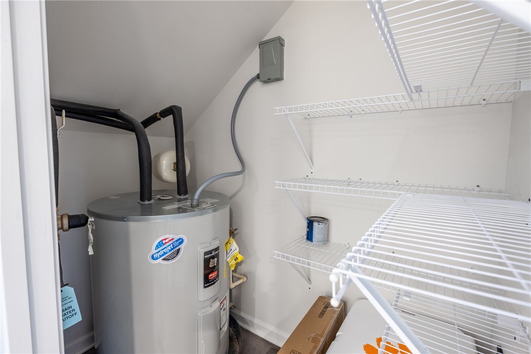 235 Pendleton Road, Unit Q1 Clemson, SC 29631 - Photo 12 of 30 This dedicated utility space provides convenient storage and essential home systems.