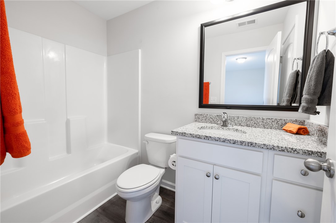 235 Pendleton Road, Unit Q1 Clemson, SC 29631 - Photo 21 of 30 Bright and clean bath with a sleek vanity and modern fixtures.