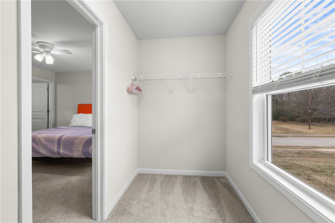 235 Pendleton Road, Unit Q1 Clemson, SC 29631 - Photo 23 of 30 This cozy closet, featuring ample storage and natural light, offers functional organization.