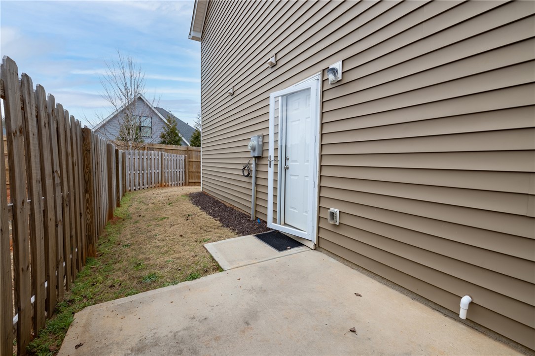 235 Pendleton Road, Unit Q1 Clemson, SC 29631 - Photo 29 of 30 This property features durable vinyl siding and a fully fenced yard for privacy and enjoyment.