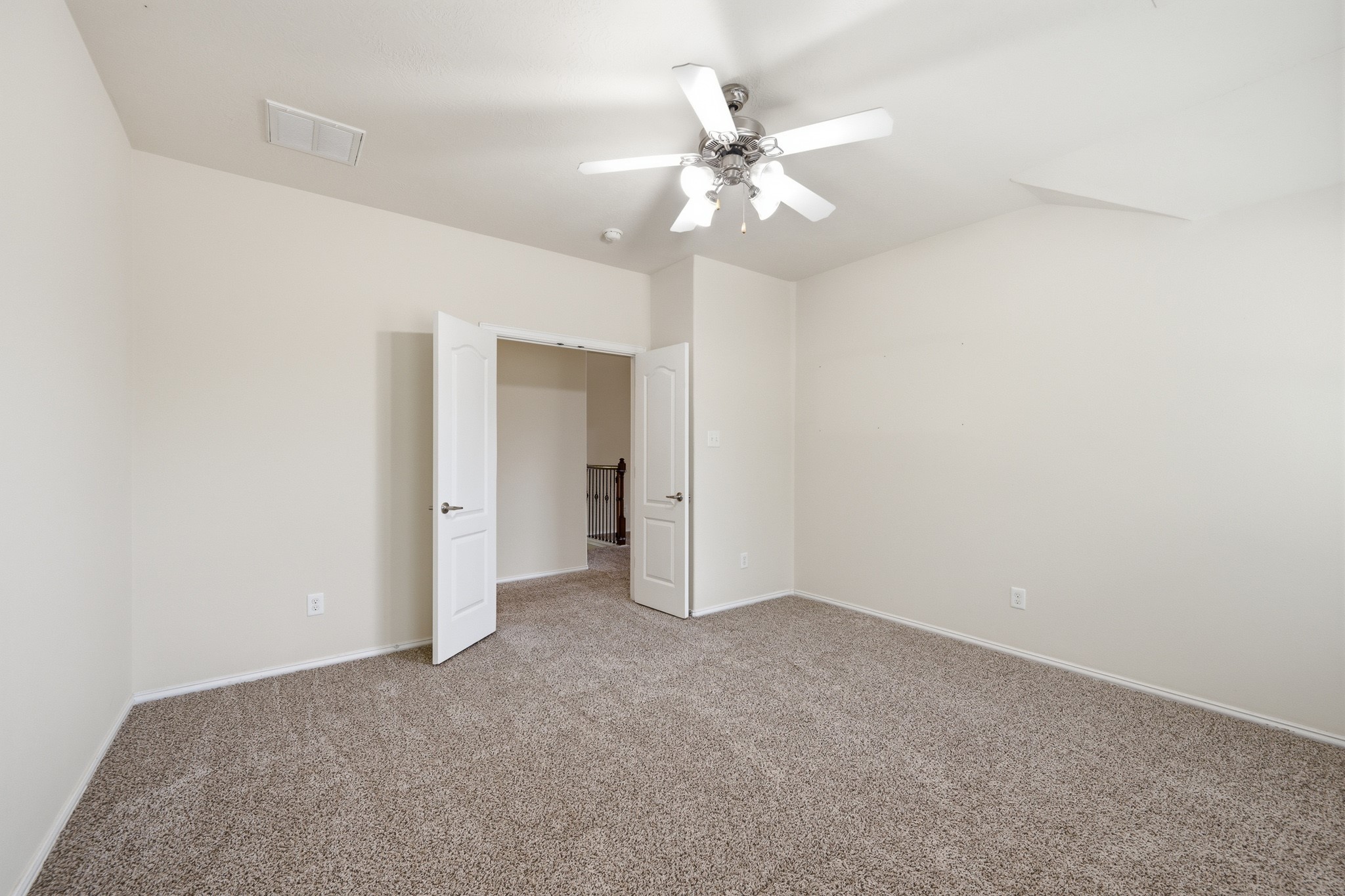 2117 Rushing Spring Drive Pearland, TX 77584 - Photo 33 of 42 Experience the ultimate entertainment hub with this spacious second-floor media room, perfect for movie nights and gatherings.