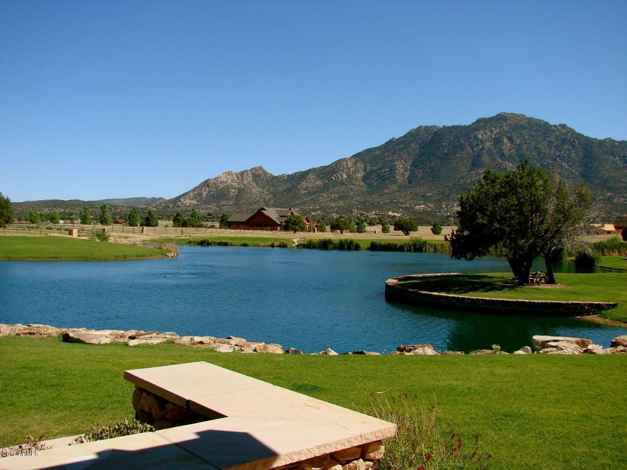 9310 North Callahan Road, Unit LOT 99 Prescott, AZ 86305 - Photo 20 of 25 Beautiful view of lake from patios