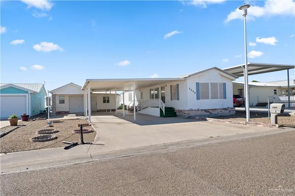 a view of a house with sitting area
