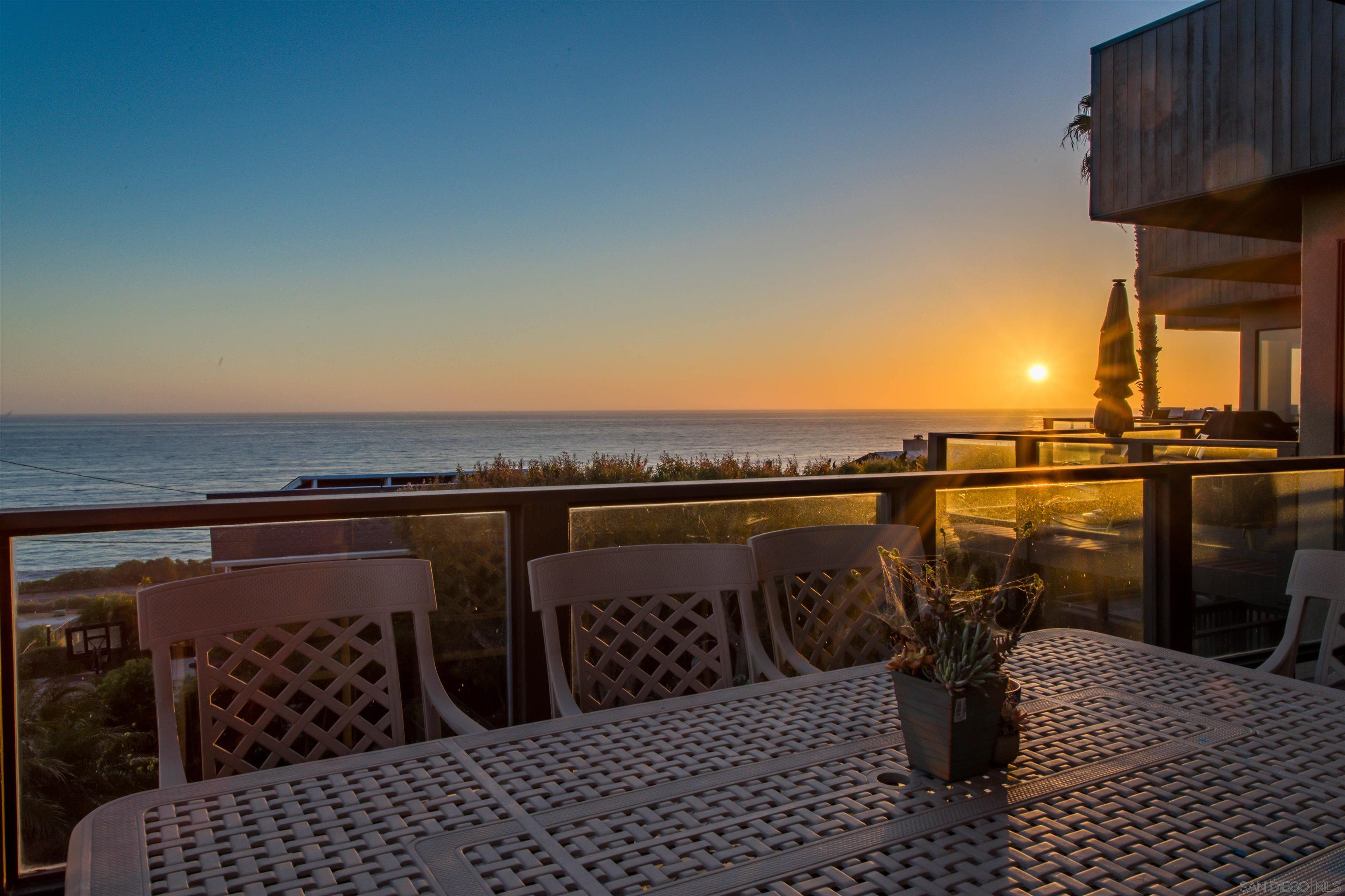 a view of balcony and city view