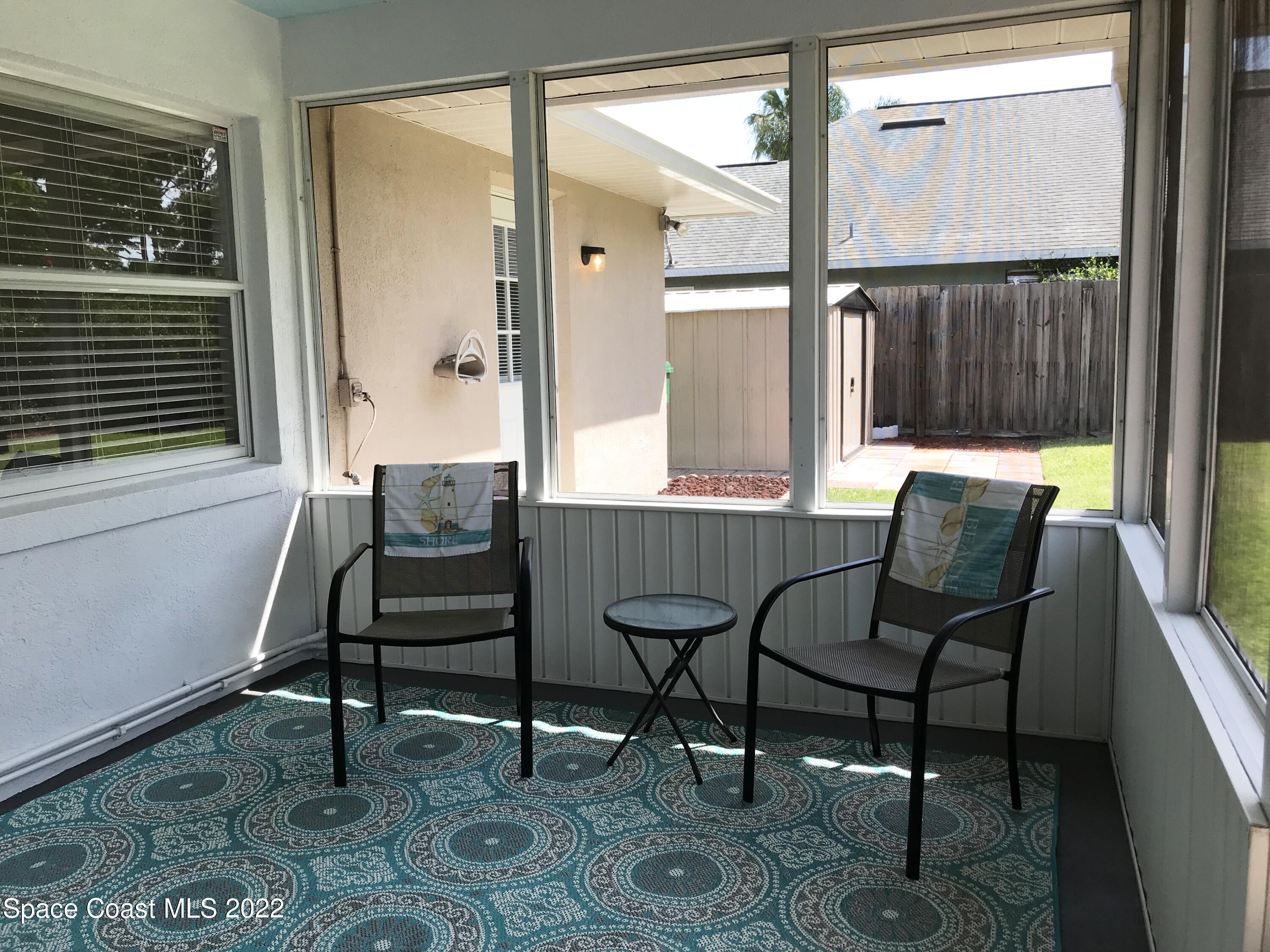 5477 Holden Road Cocoa, FL 32927 - Photo 5 of 37 Trussed screened porch