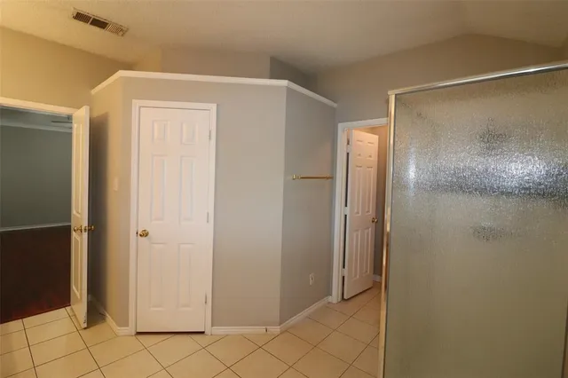 a view of closet area