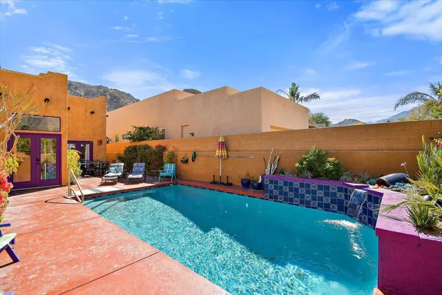 a view of an chairs and table on the terrace