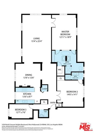 $9,995 | 1424 North Crescent Heights Boulevard, Unit 51, West Hollywood, CA 90046