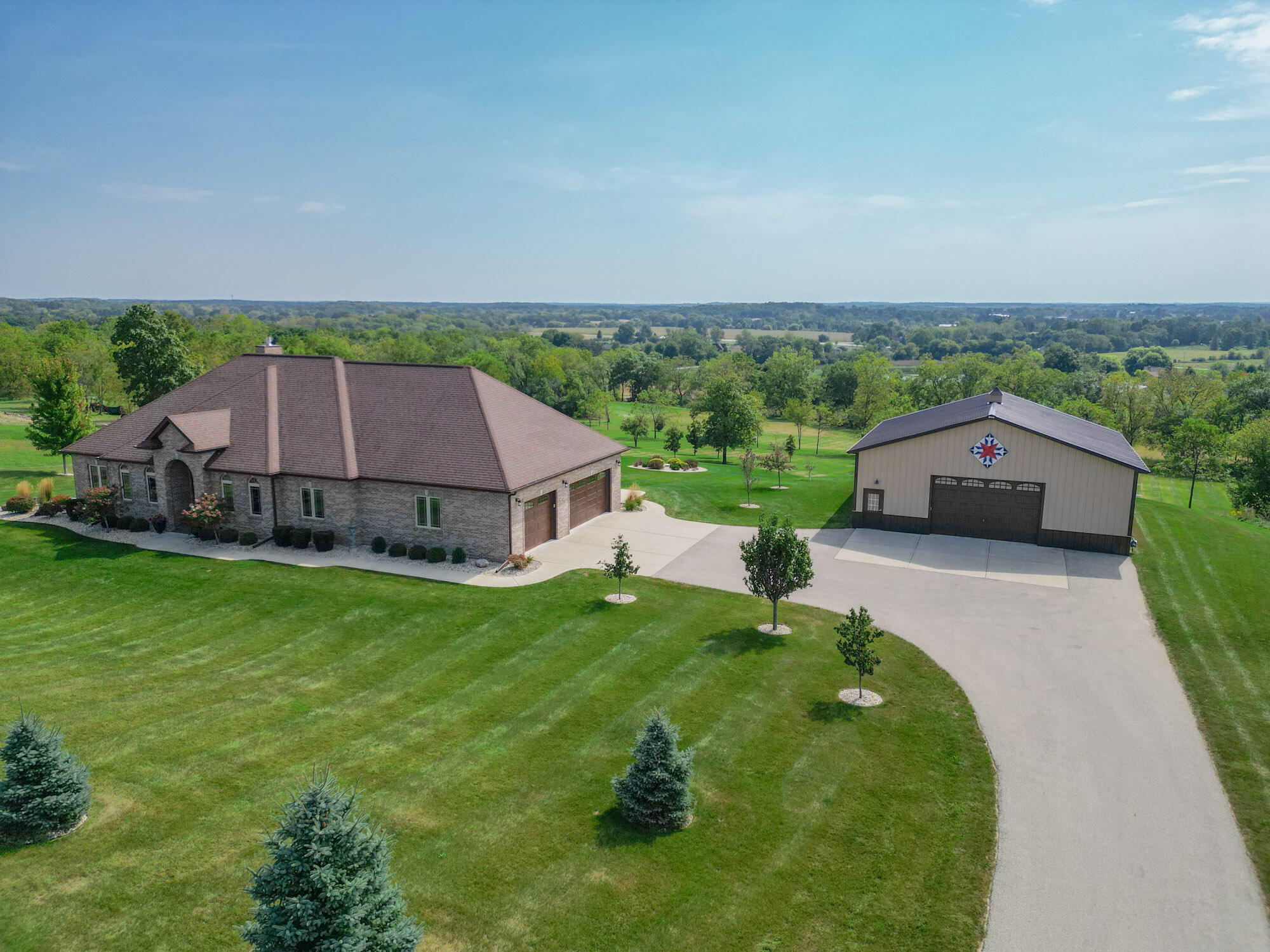 33259 Ridge Lane Rochester, WI 53105 - Photo 1 of 1 Panoramic Views of Racine County