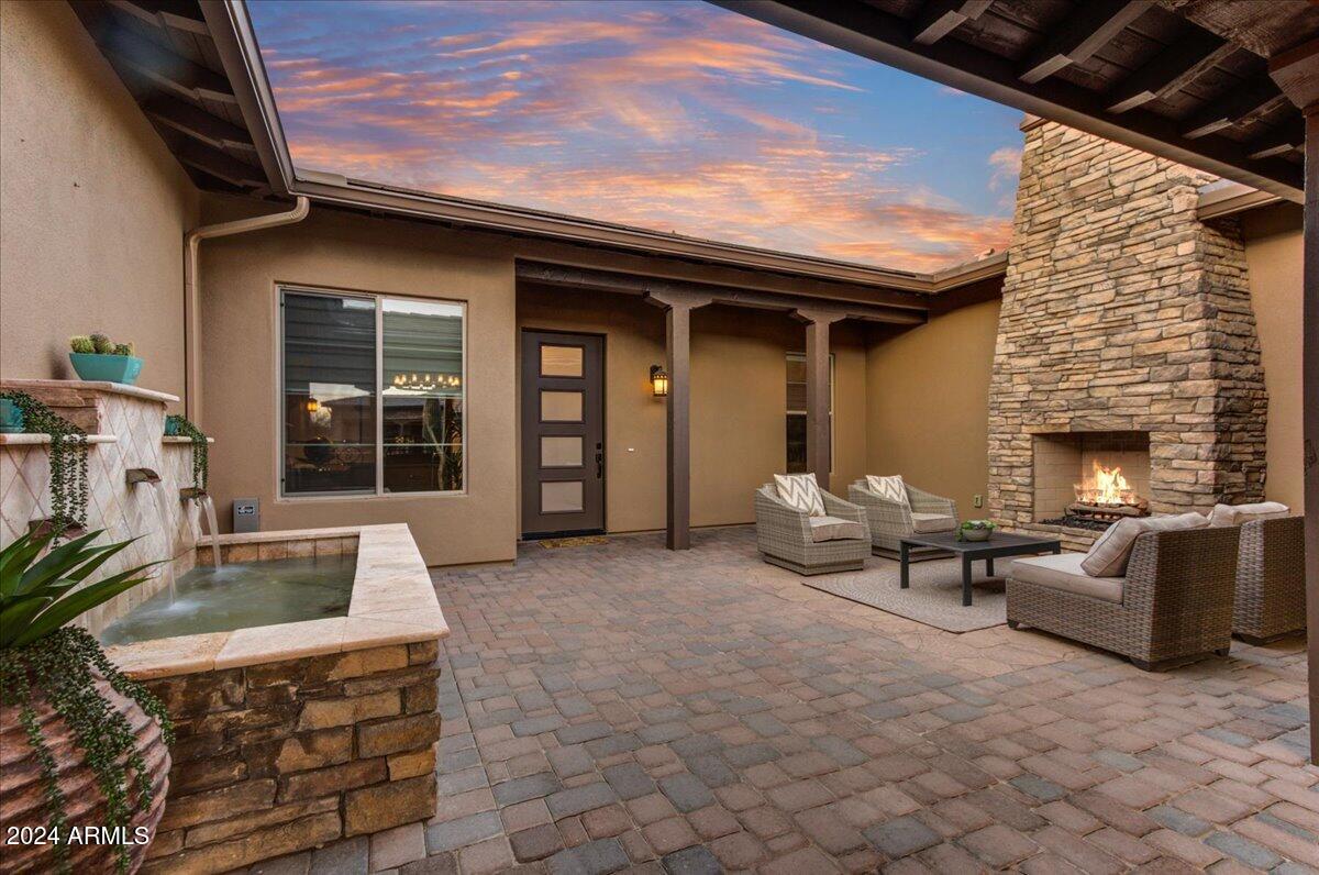 17738 East Ord Court Rio Verde, AZ 85263 - Photo 3 of 34 03-Front Courtyard