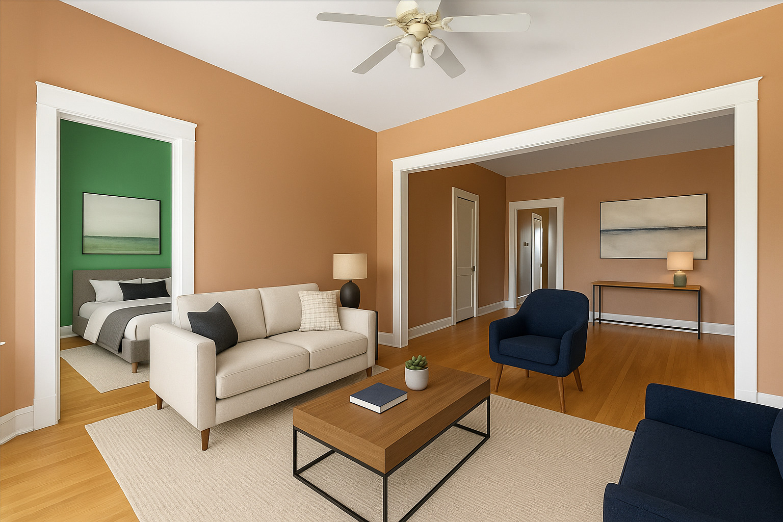 3145 West Augusta Boulevard, Unit 2 Chicago, IL 60622 - Photo 4 of 29 a living room with furniture and a window