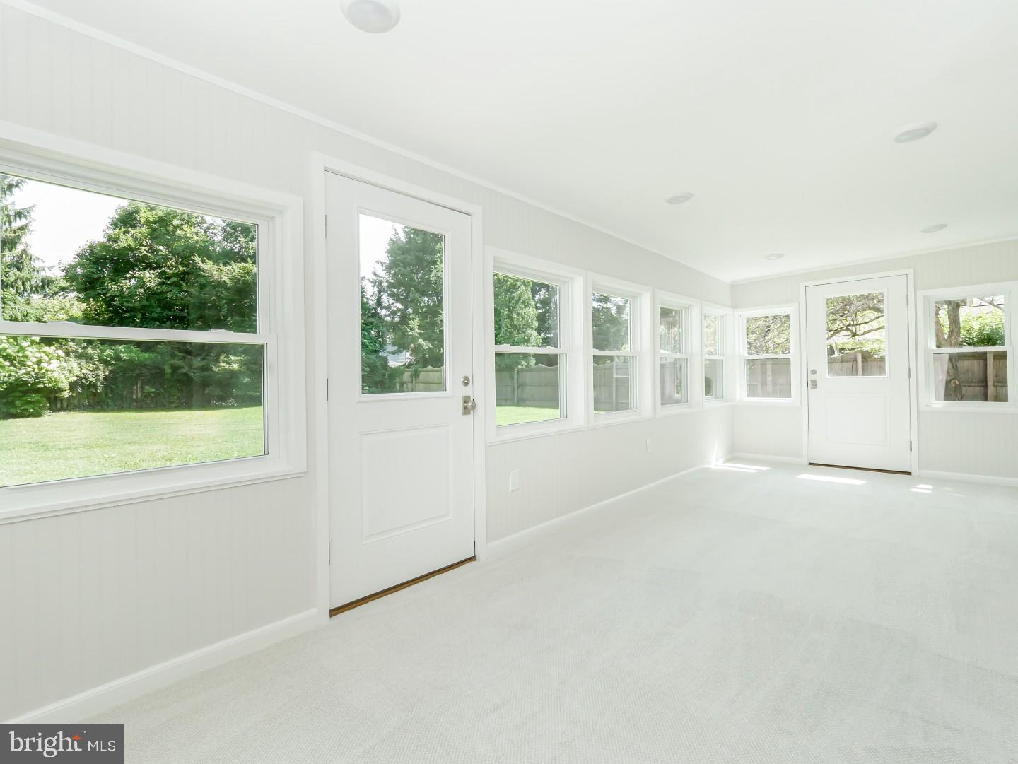 366 Saly Road Yardley, PA 19067 - Photo 17 of 36 Sun Room Overlooking Back Yard