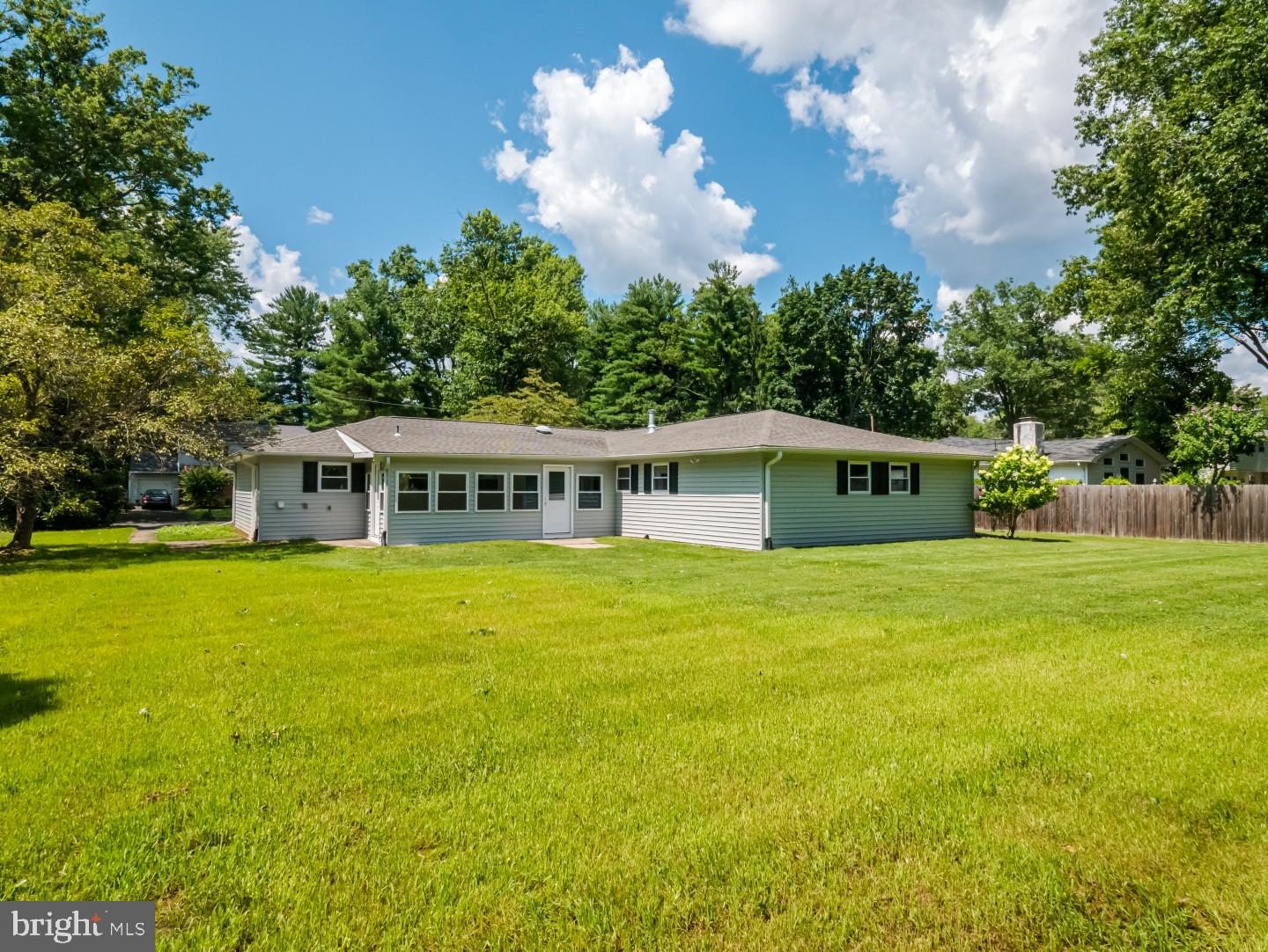 366 Saly Road Yardley, PA 19067 - Photo 33 of 36 Backyard, Exterior Back