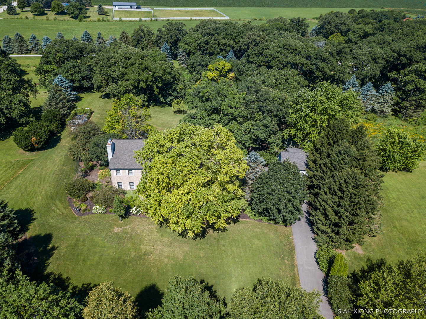5S430 Deer Ridge Path Big Rock, IL 60511 - Photo 58 of 72 an aerial view of a house with a yard