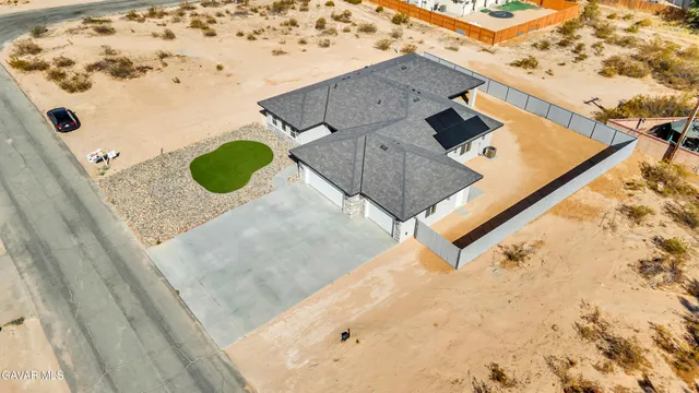 a view of outdoor space with seating