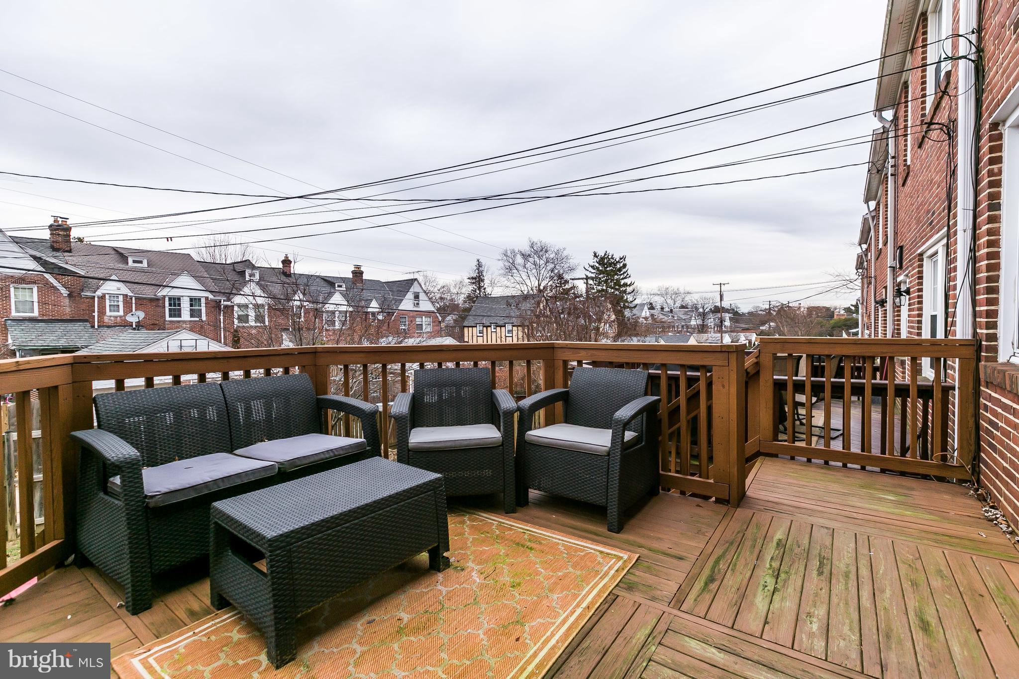 326 Overbrook Road Baltimore, MD 21212 - Photo 29 of 35 a view of a chairs in the roof deck