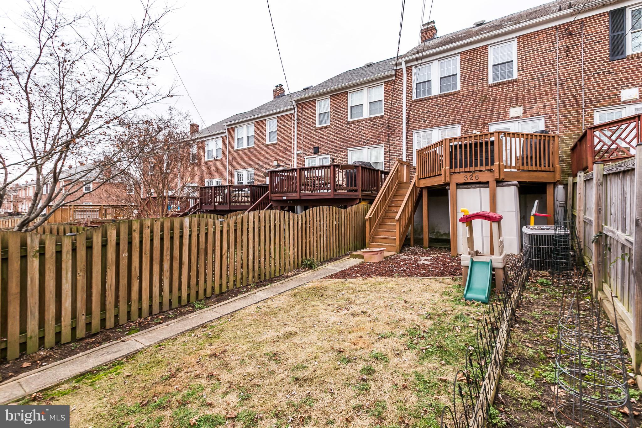 326 Overbrook Road Baltimore, MD 21212 - Photo 35 of 35 a view of a house with wooden fence