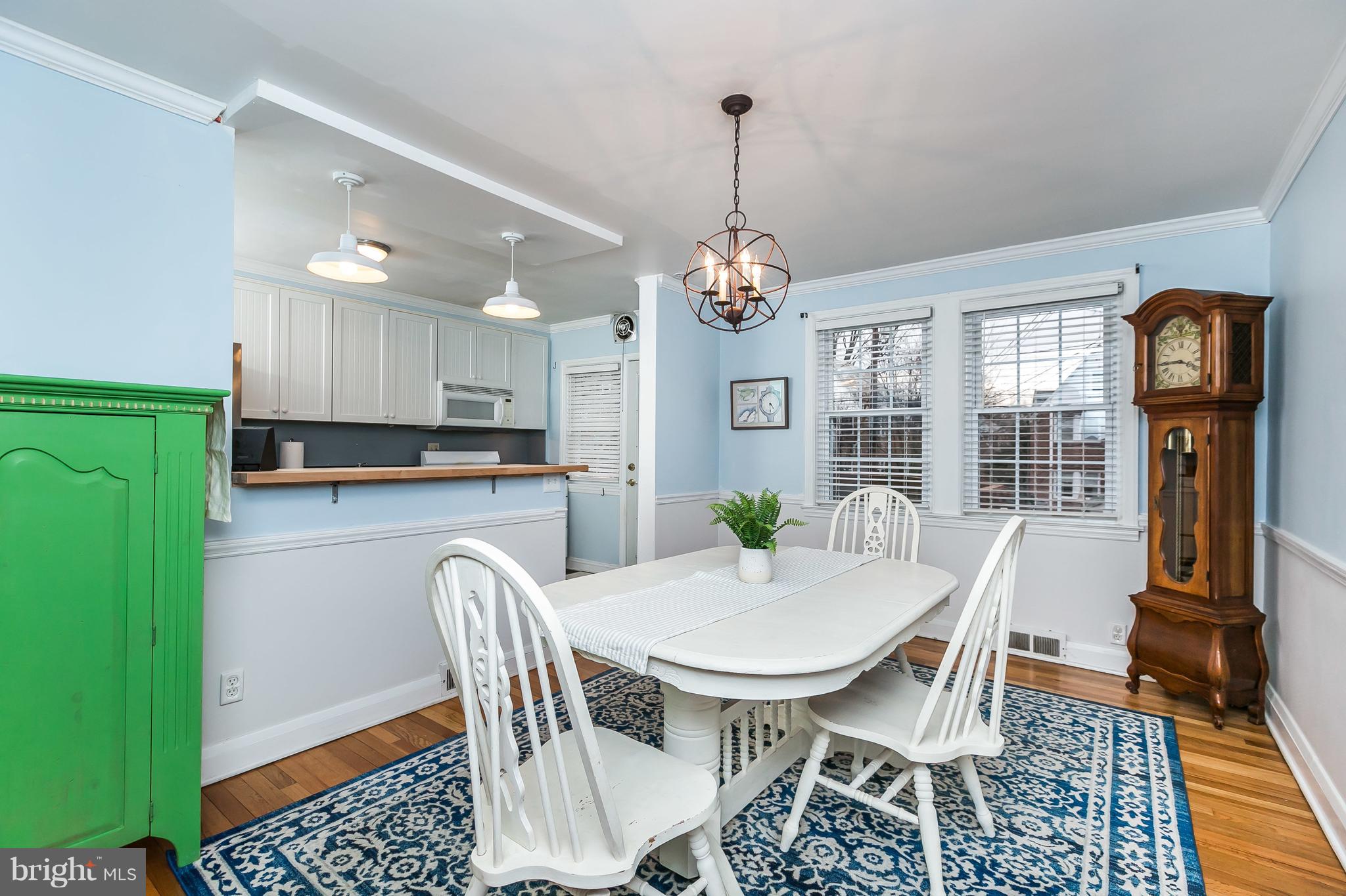 326 Overbrook Road Baltimore, MD 21212 - Photo 7 of 35 a view of a dining room with furniture and wooden floor