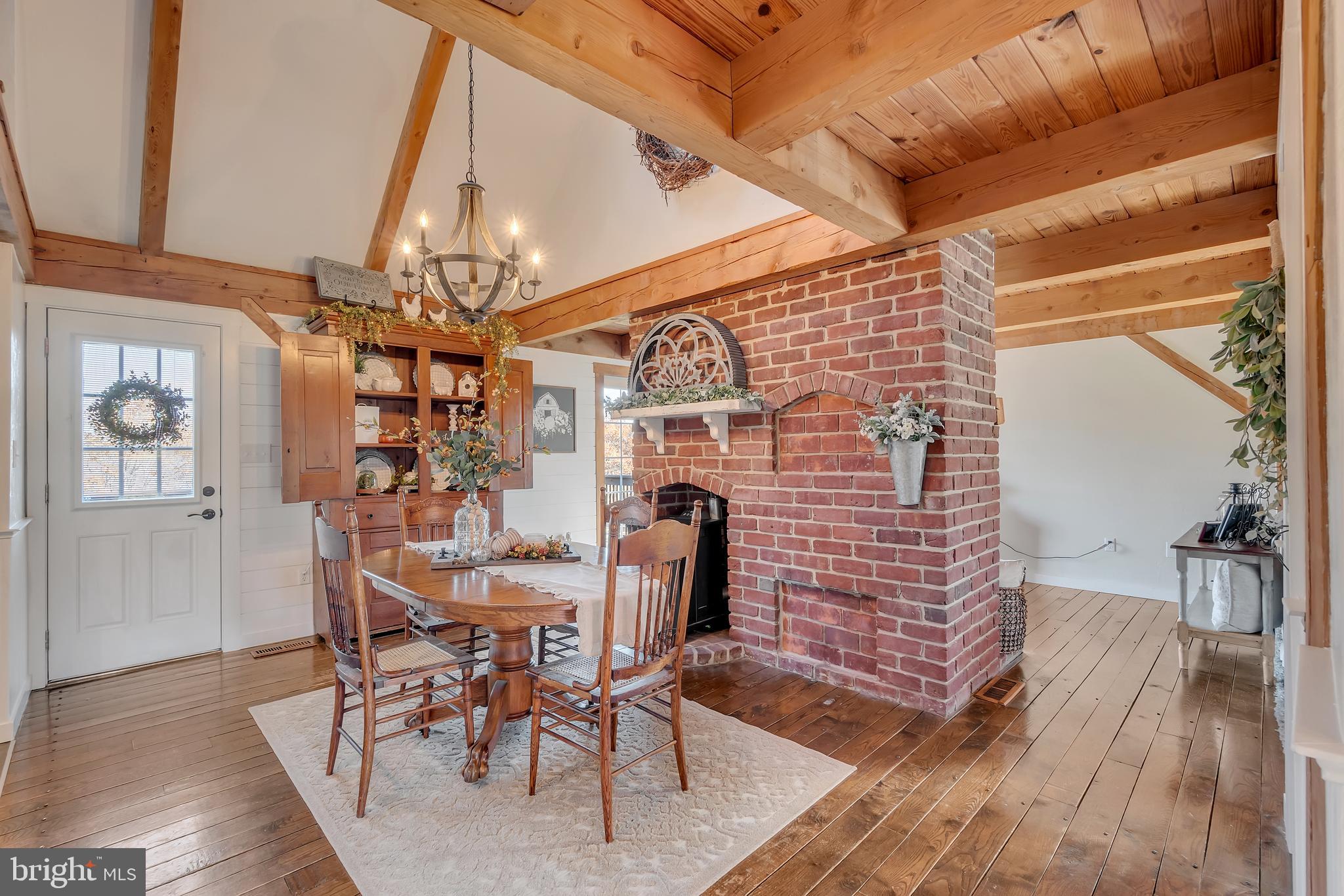 4850 Millers Station Road Hampstead, MD 21074 - Photo 7 of 53 Dining Room with Pellet Stove