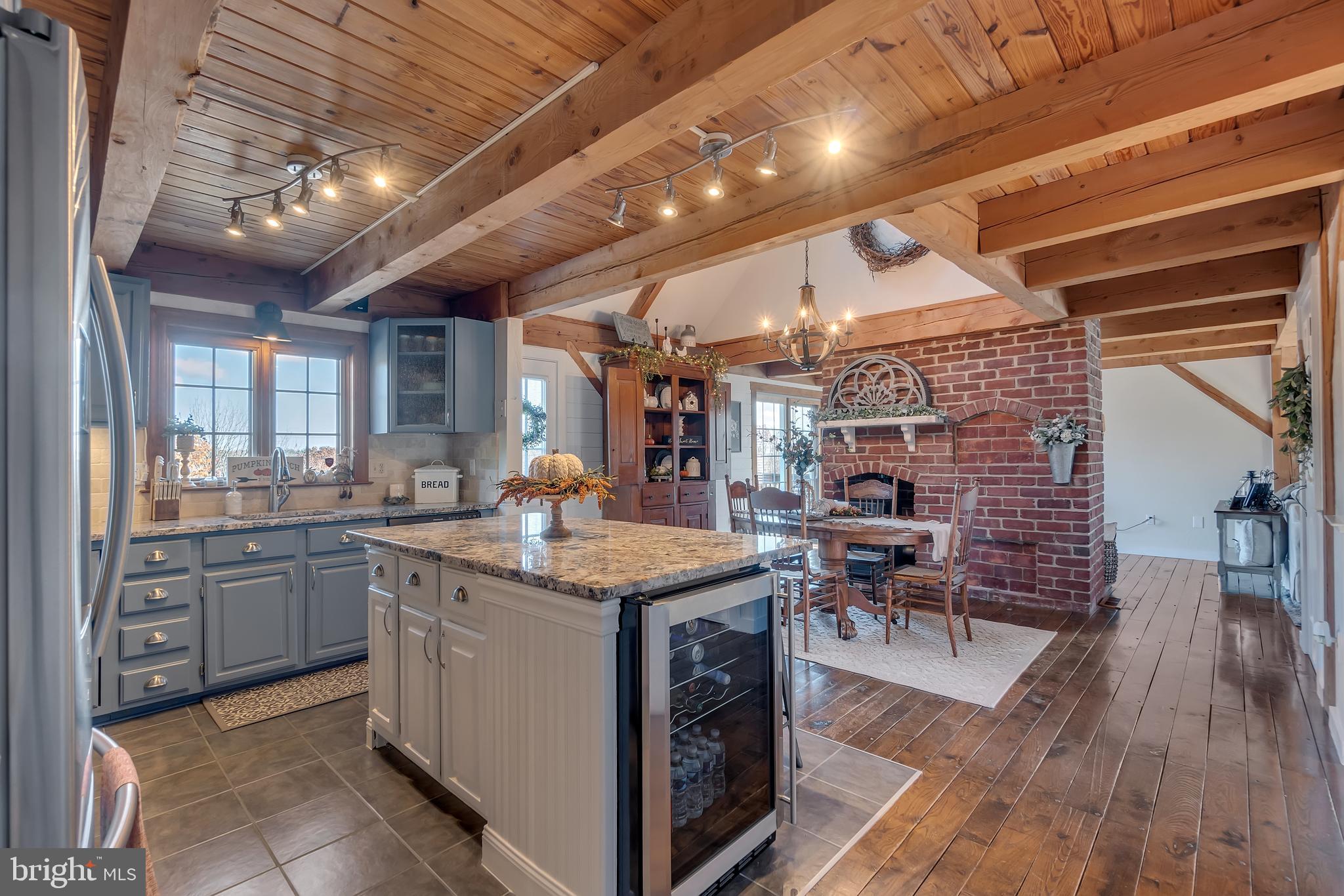 4850 Millers Station Road Hampstead, MD 21074 - Photo 10 of 53 Spacious Kitchen (wine frig at island