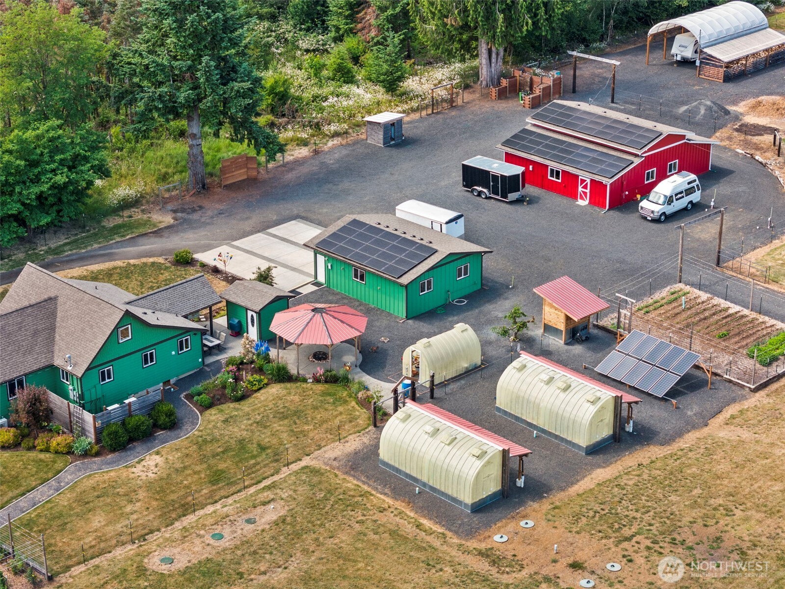 1241 Koontz Road Chehalis, WA 98532 - Photo 3 of 38 an aerial view of a patio