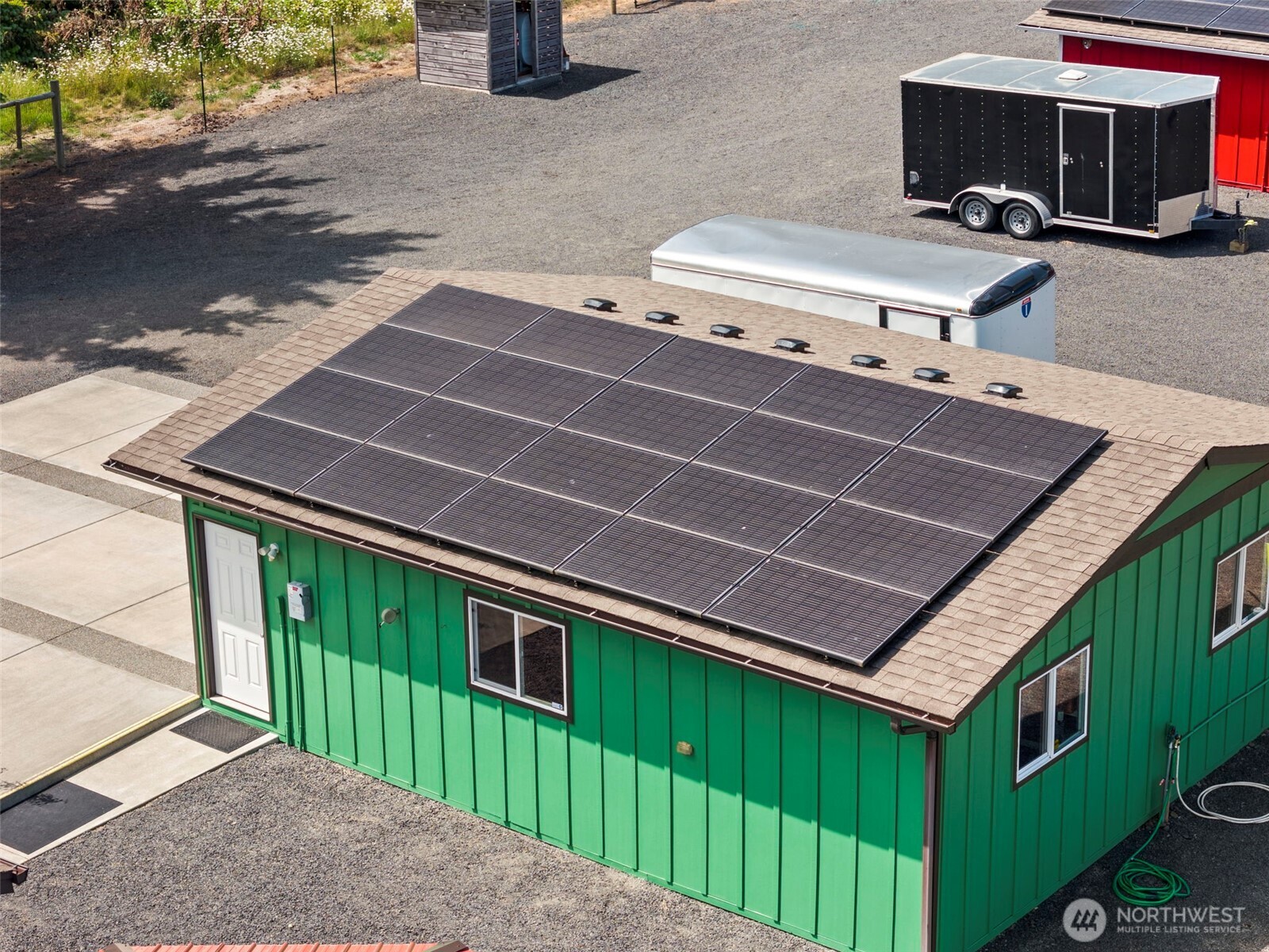 1241 Koontz Road Chehalis, WA 98532 - Photo 4 of 38 a backyard of a house with seating space