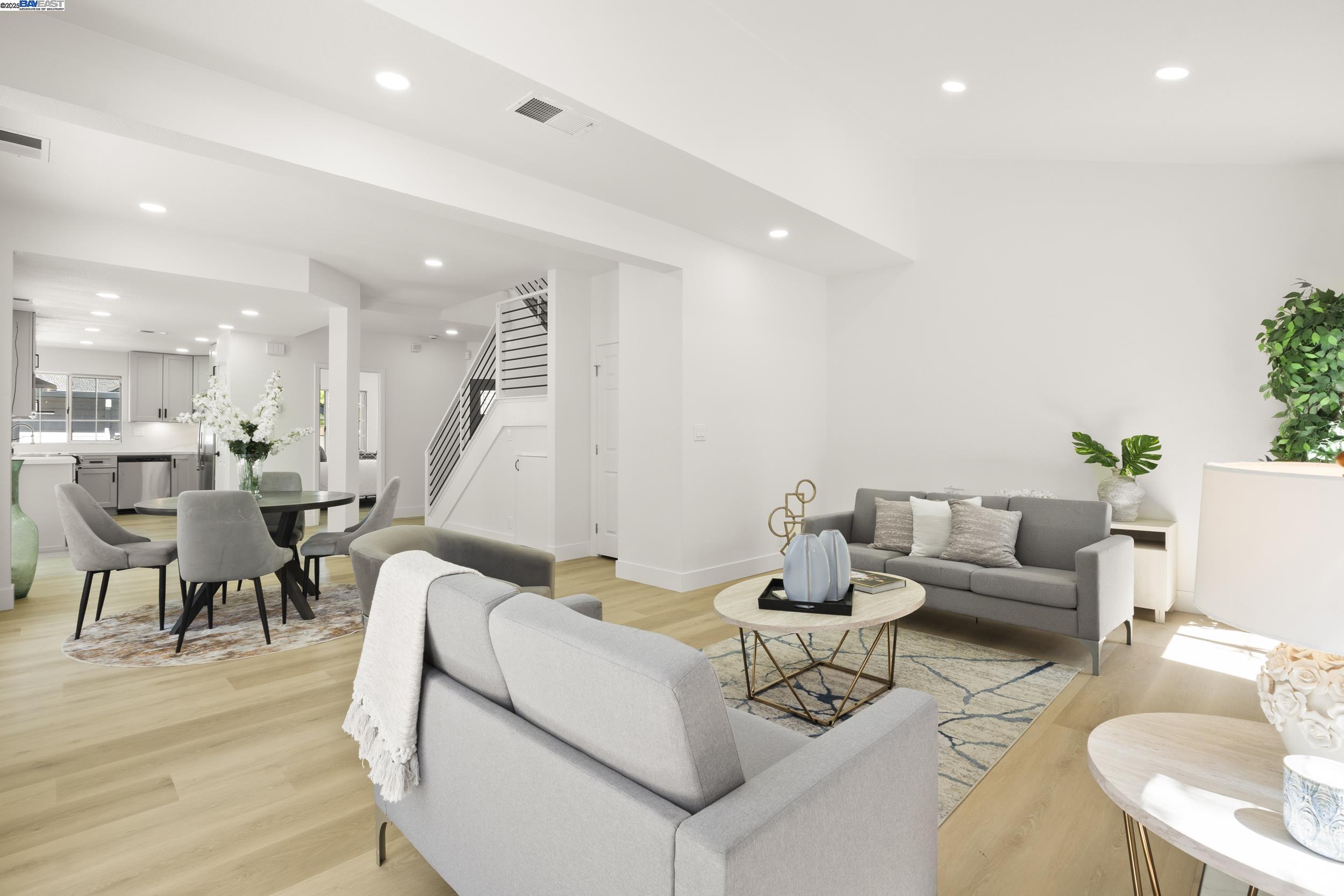 6453 Potrero Drive Newark, CA 94560 - Photo 4 of 34 a living room with furniture and a wooden floor